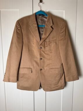Vintage Jeffrey Banks SupraSuede Blazer Men’s Academia Autumn 38 Short